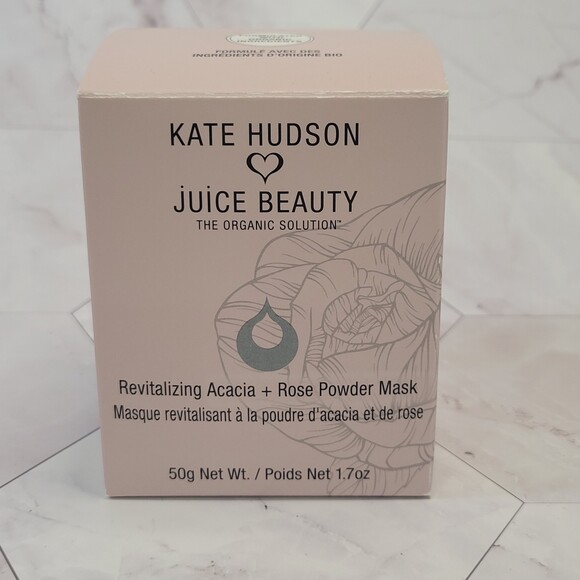 Kate Hudson Juice Beauty Revitalizing Acacia + Rose Powder Mask 1.7 oz - Picture 1 of 12